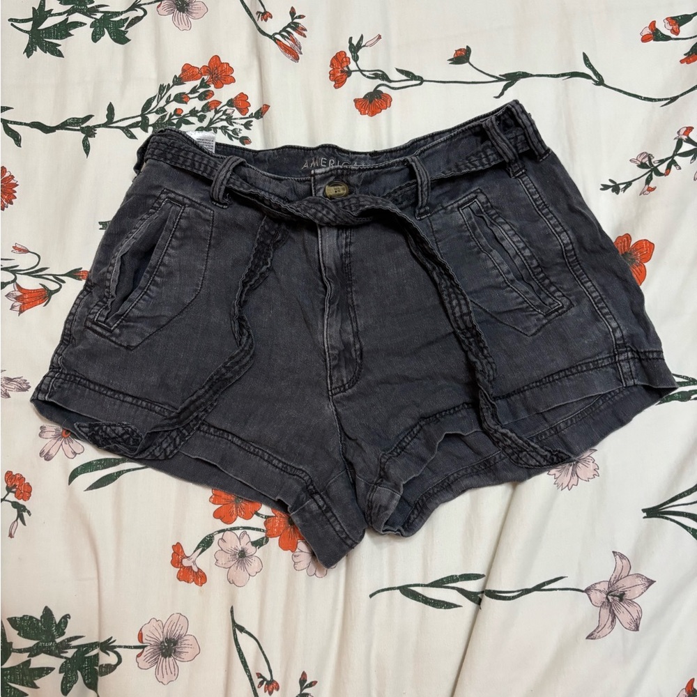 American Eagle Dark Gray Soft Shorts